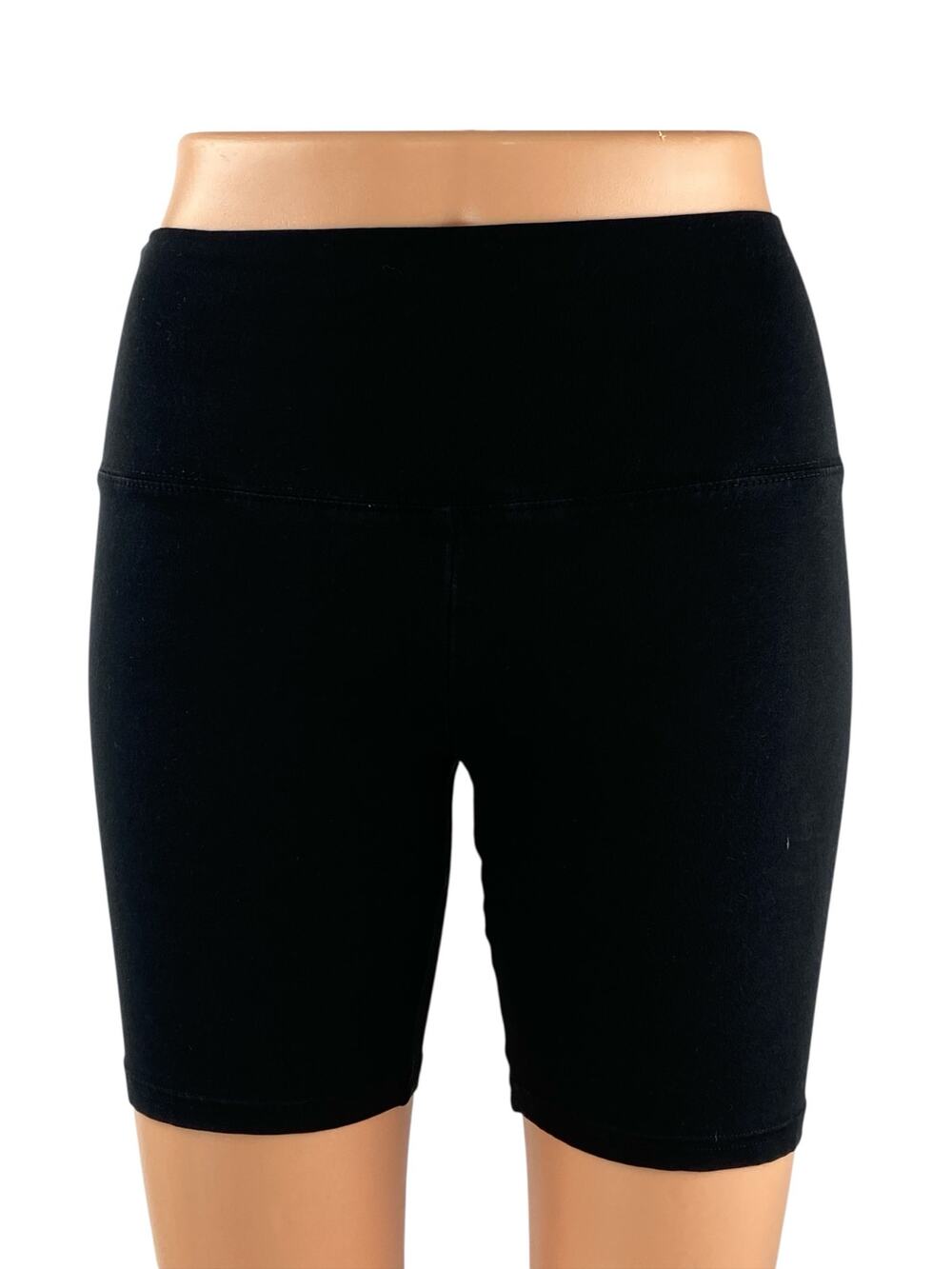 Aritzia TNA Women's Black Mid Rise Yoga Running Athletic Biker Shorts Size S